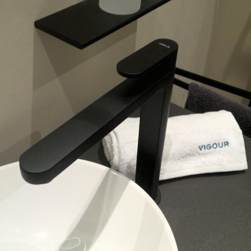 Gäste WC in schwarz und weiß.pexpo