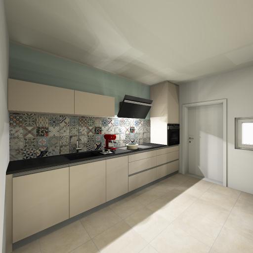 Küchenzeile mit Schräghaube.pexpo