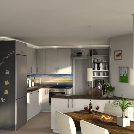 Küche mit Stein.pexpo