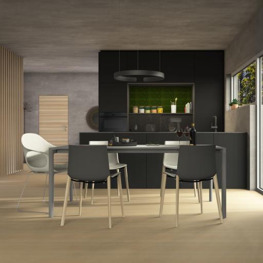 Küche Matt schwarz.pexpo